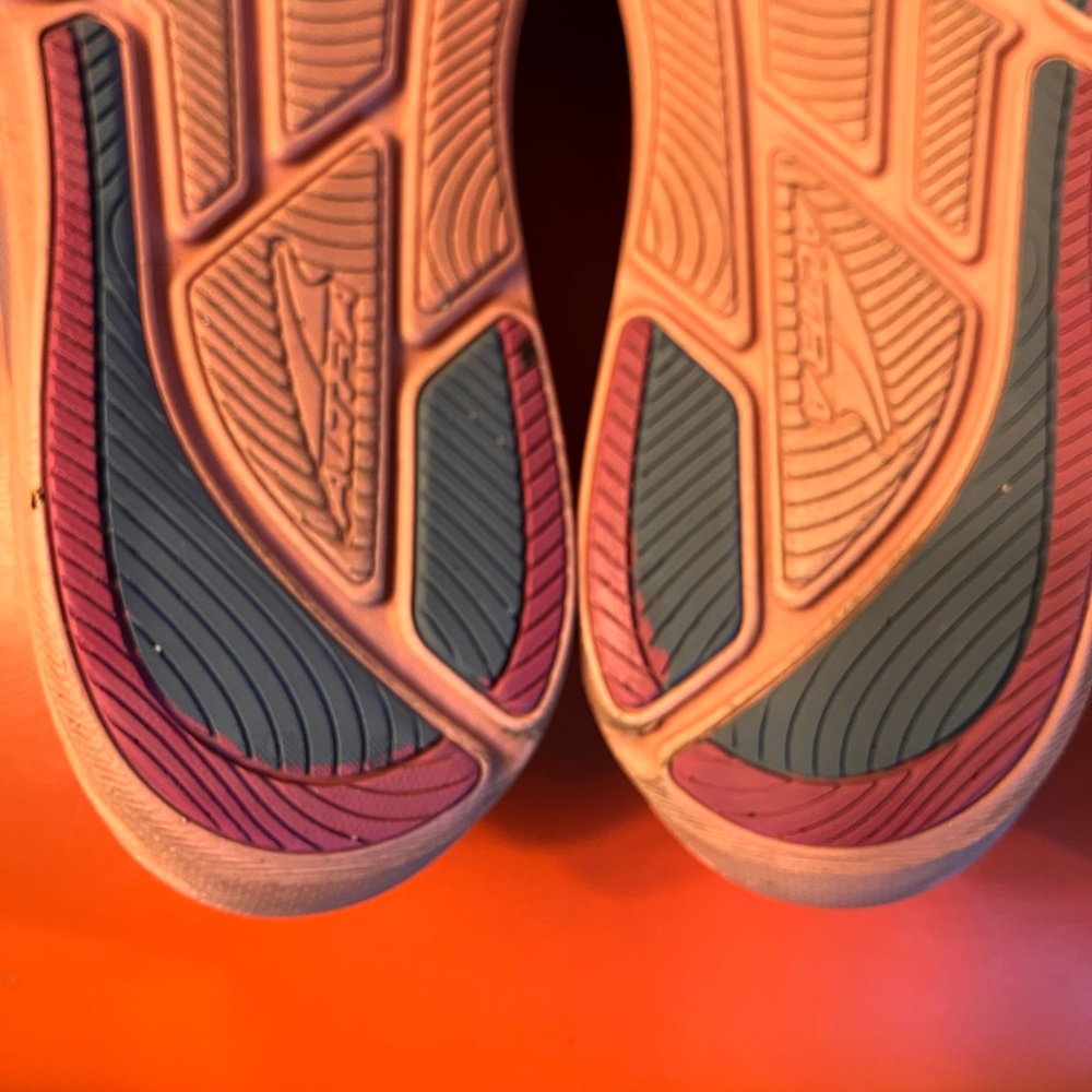 Altra Navy and Light Pink Athletic Shoes - Picture 7 of 10